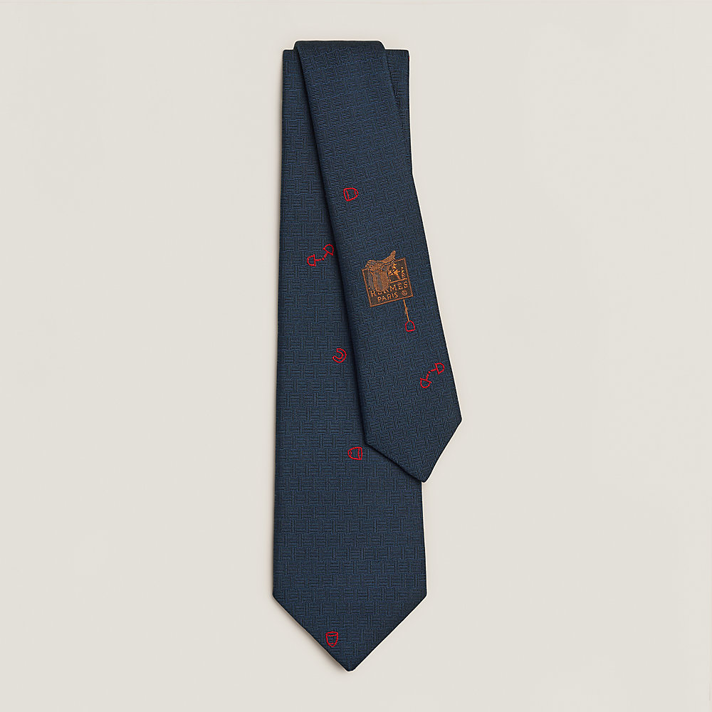 HERMES テディ pluie-equestre-tie--339383T 02